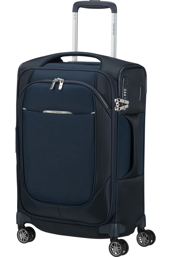 Walizka Samsonite Re-Lite 55cm slim powiększana granatowa