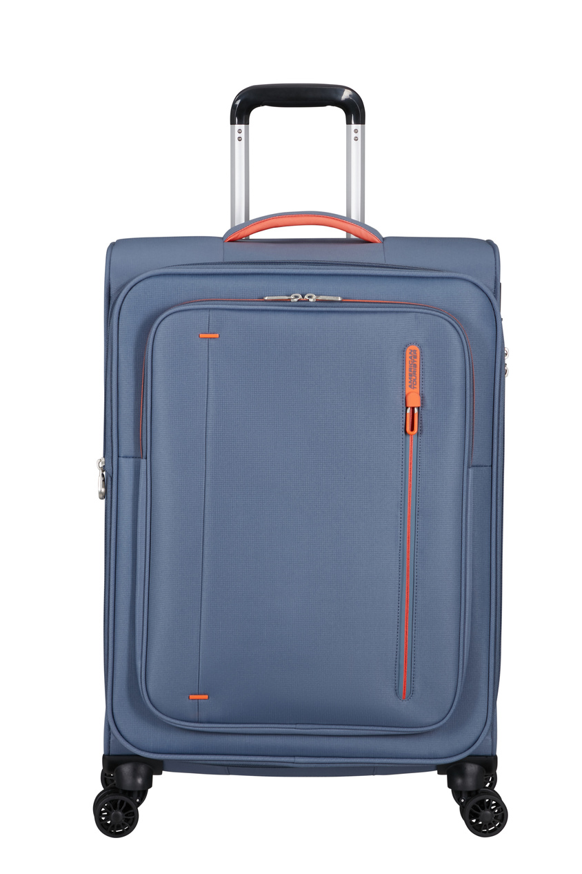Walizka American Tourister Cloudrider 67cm powiększana niebieska