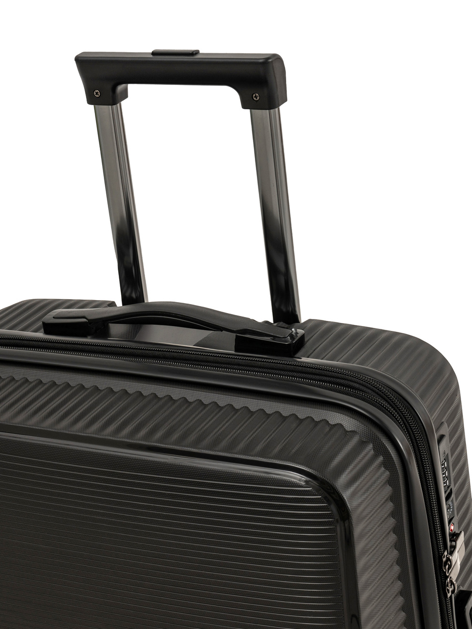 Zestaw 3 walizek BLU MOONKY Altair 55/66/77cm powiększane czarne