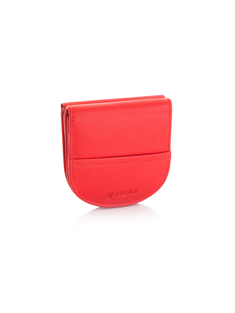 Portmonetka Valentini Black & Red Diamond 418 czerwona