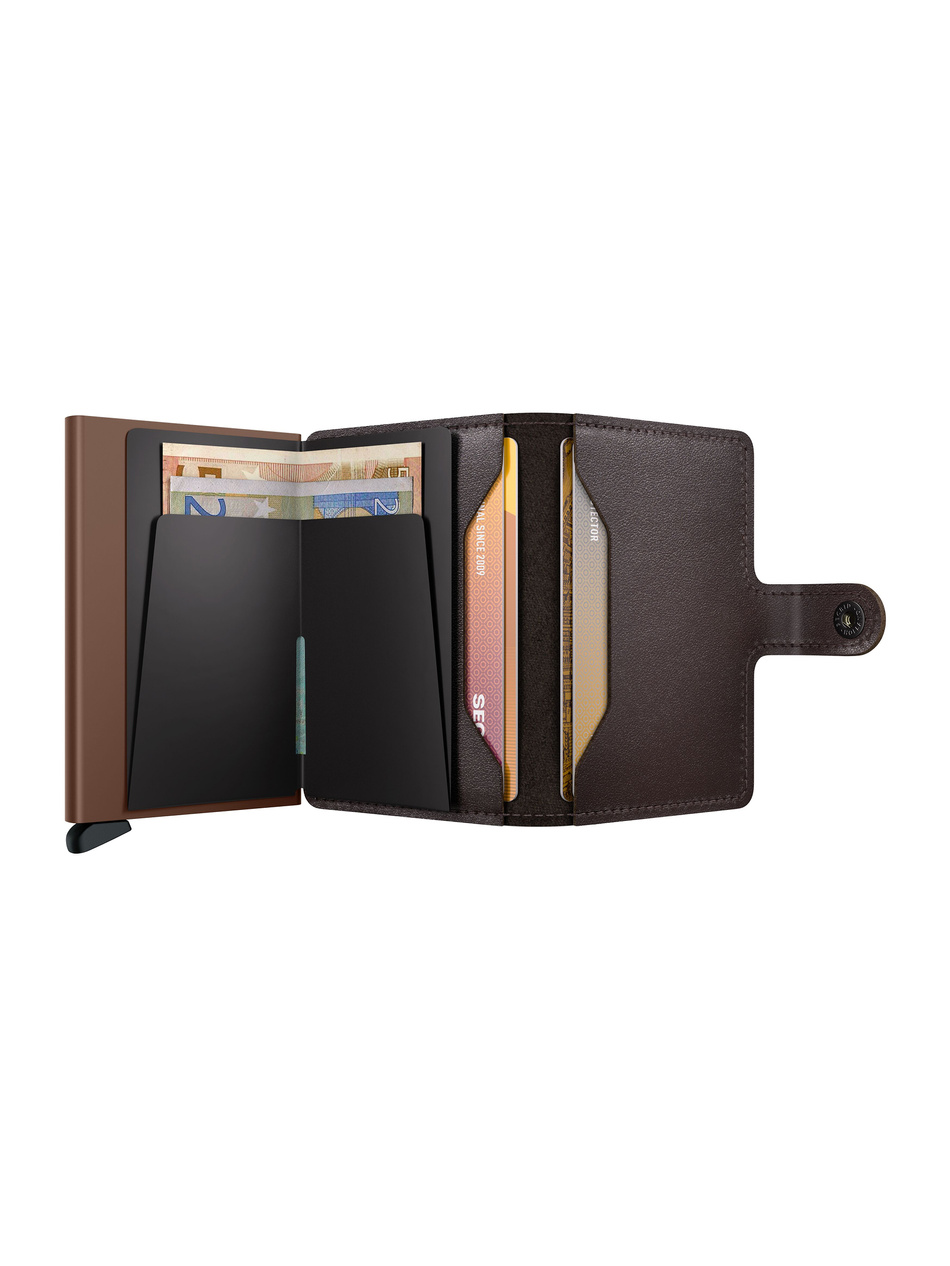 Portfel SECRID Miniwallet Chocolate