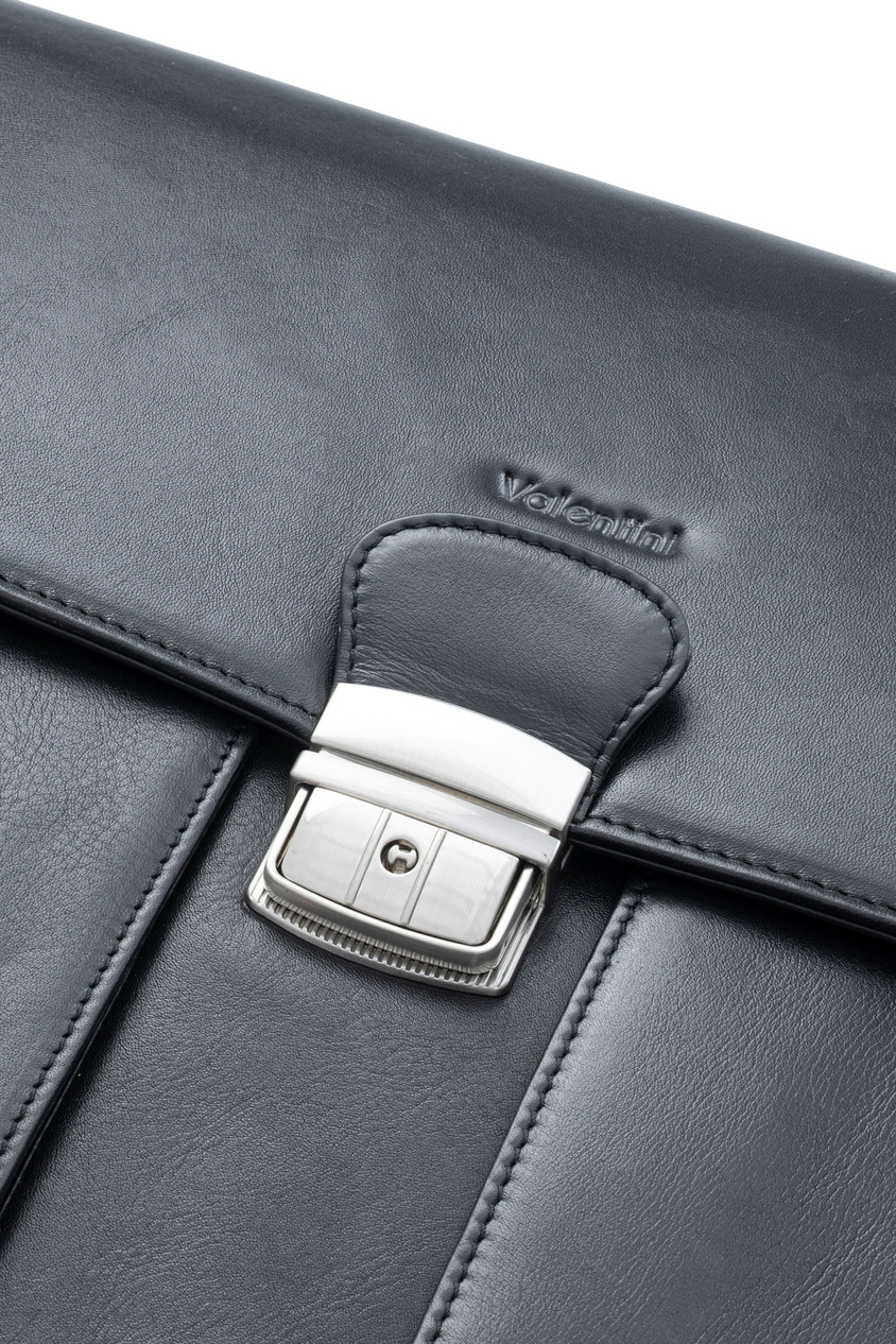 Teczka skórzana Valentini Ambassador 606 czarna