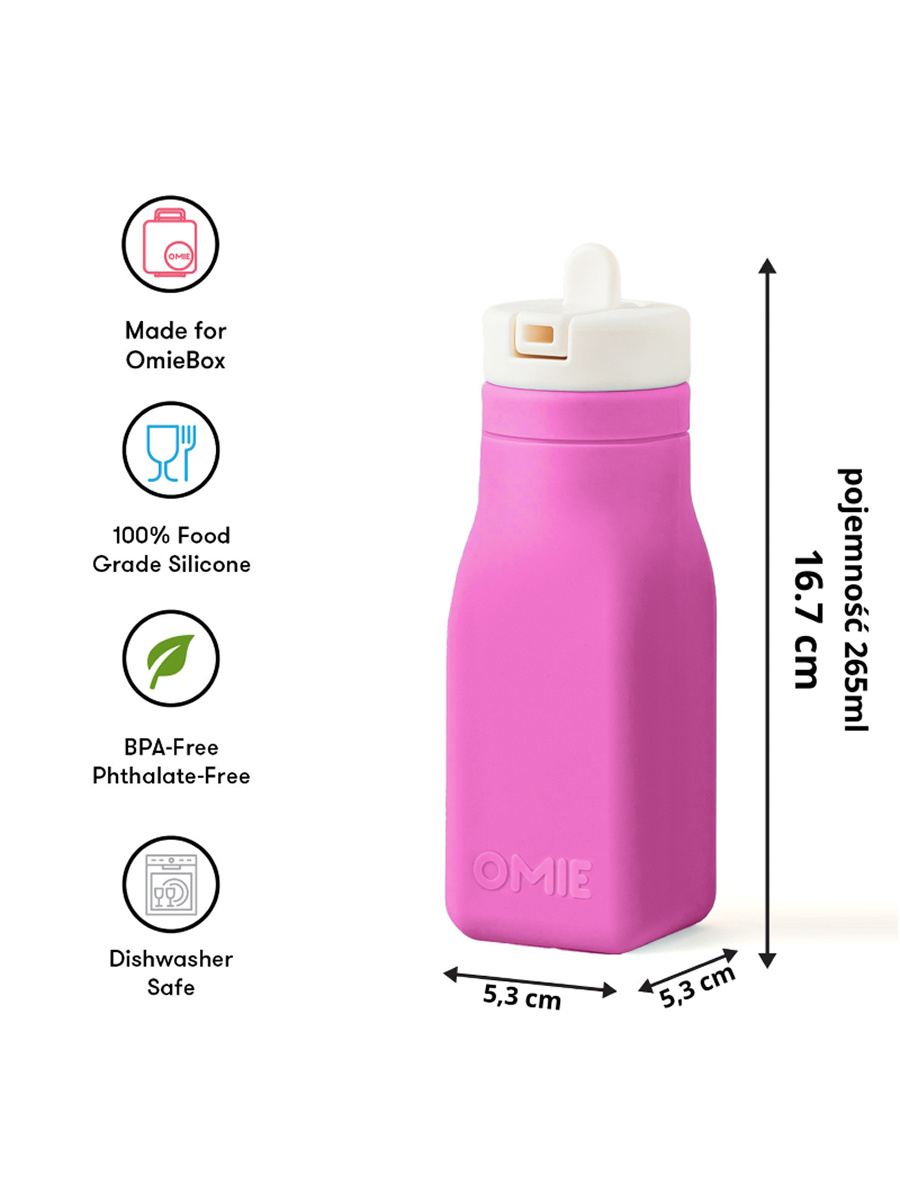 OmieBottle Różowa Butelka