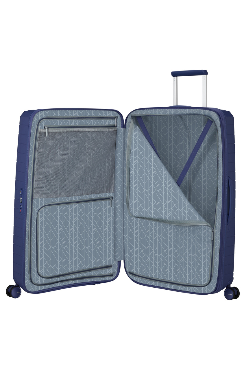 Walizka American Tourister Fastforward 78cm powiększana niebieska