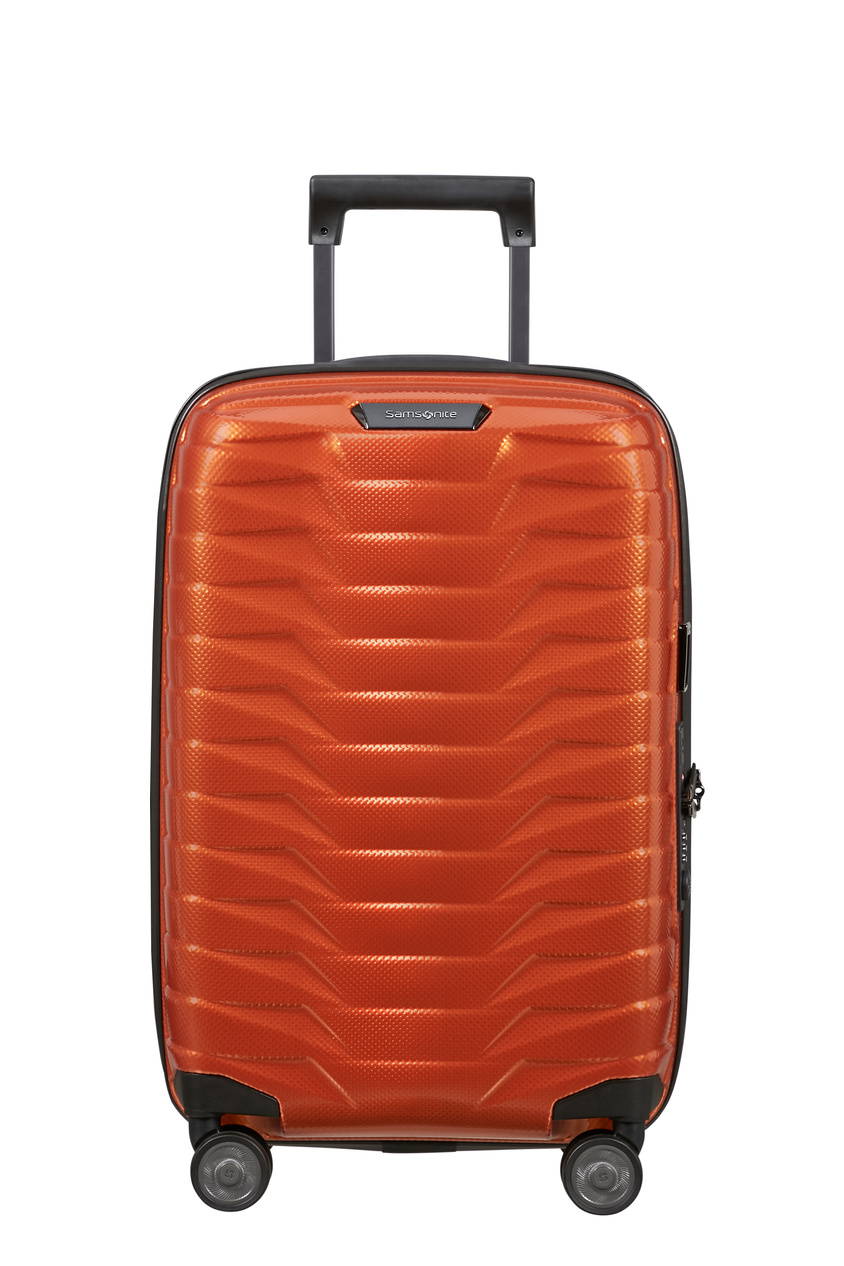 Walizka kabinowa Samsonite Proxis 55cm powiększana pomarańczowa