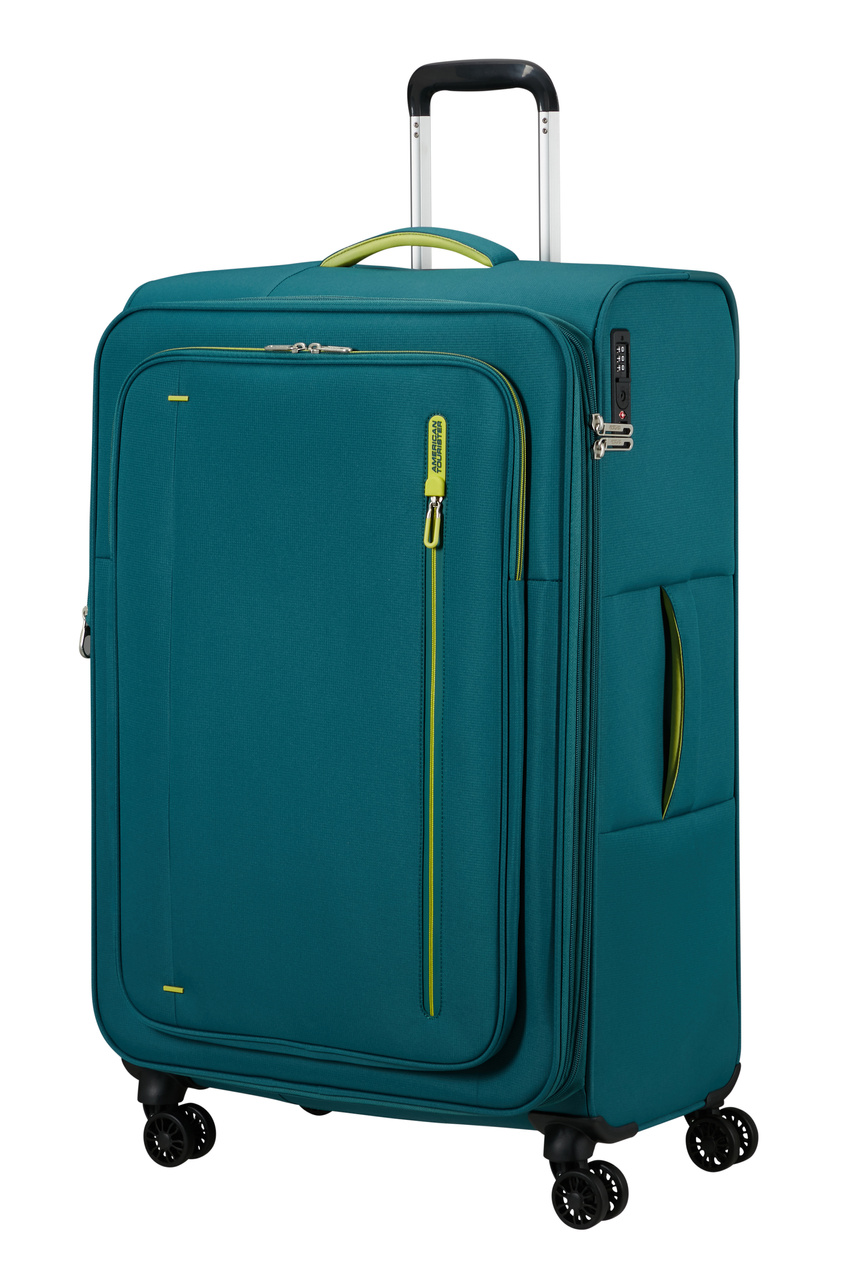 Walizka American Tourister Cloudrider 78cm powiększana zielona
