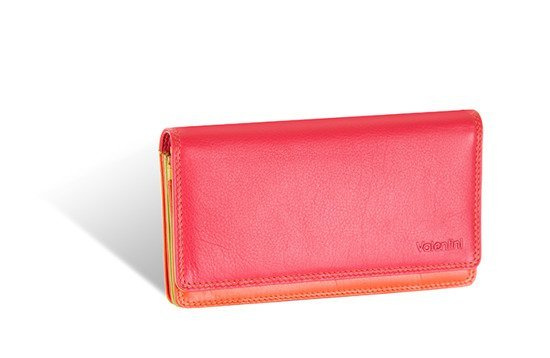Portfel damski Valentini Colors 550 czerwony