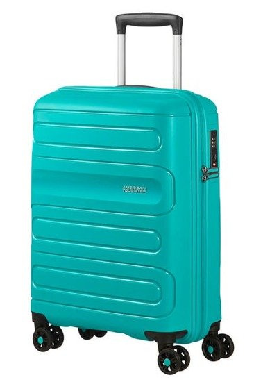 Walizka kabinowa American Tourister Sunside 55cm turkusowa